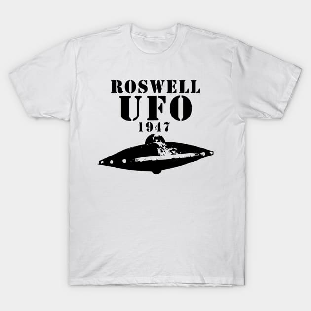 Roswell UFO 1947 T-Shirt by geeklyshirts